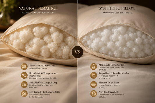 Semal Rui vs Synthetic Pillows